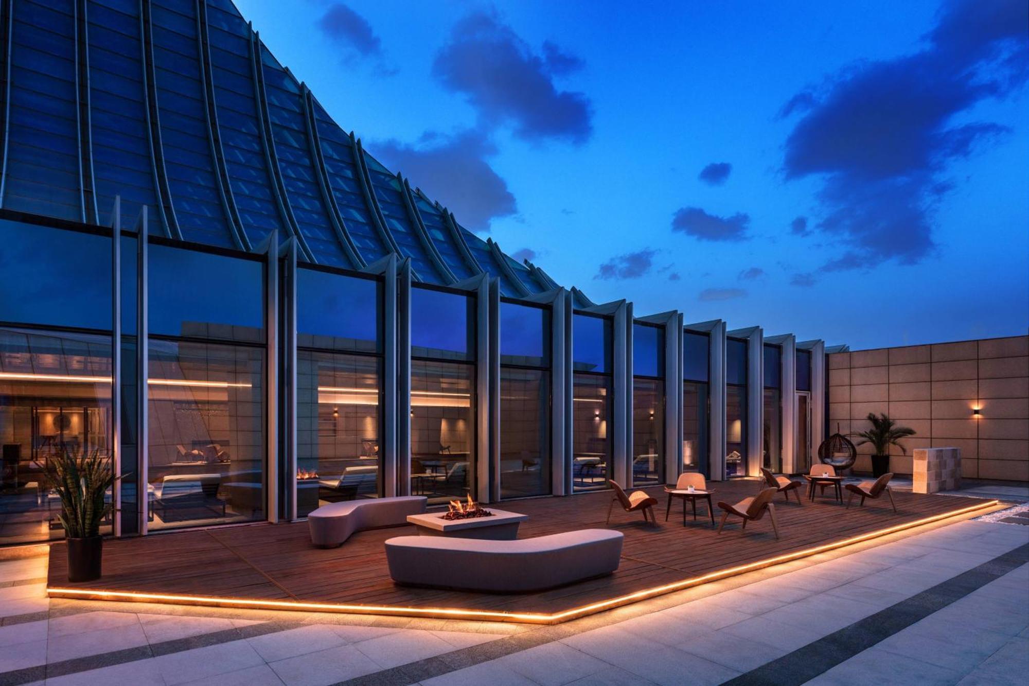 Jw Marriott Hotel Yinchuan Dış mekan fotoğraf